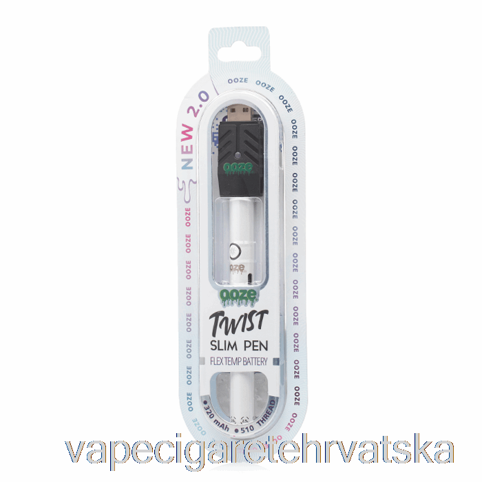 Vape Hrvatska Ooze Slim Twist Pen 2.0 Flex Temp Baterija Polar Pearl